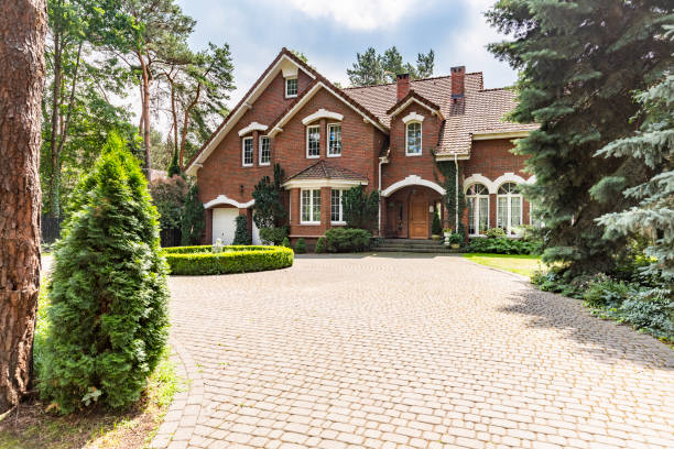 Residential Paver Driveway in Crest View Heights, NY